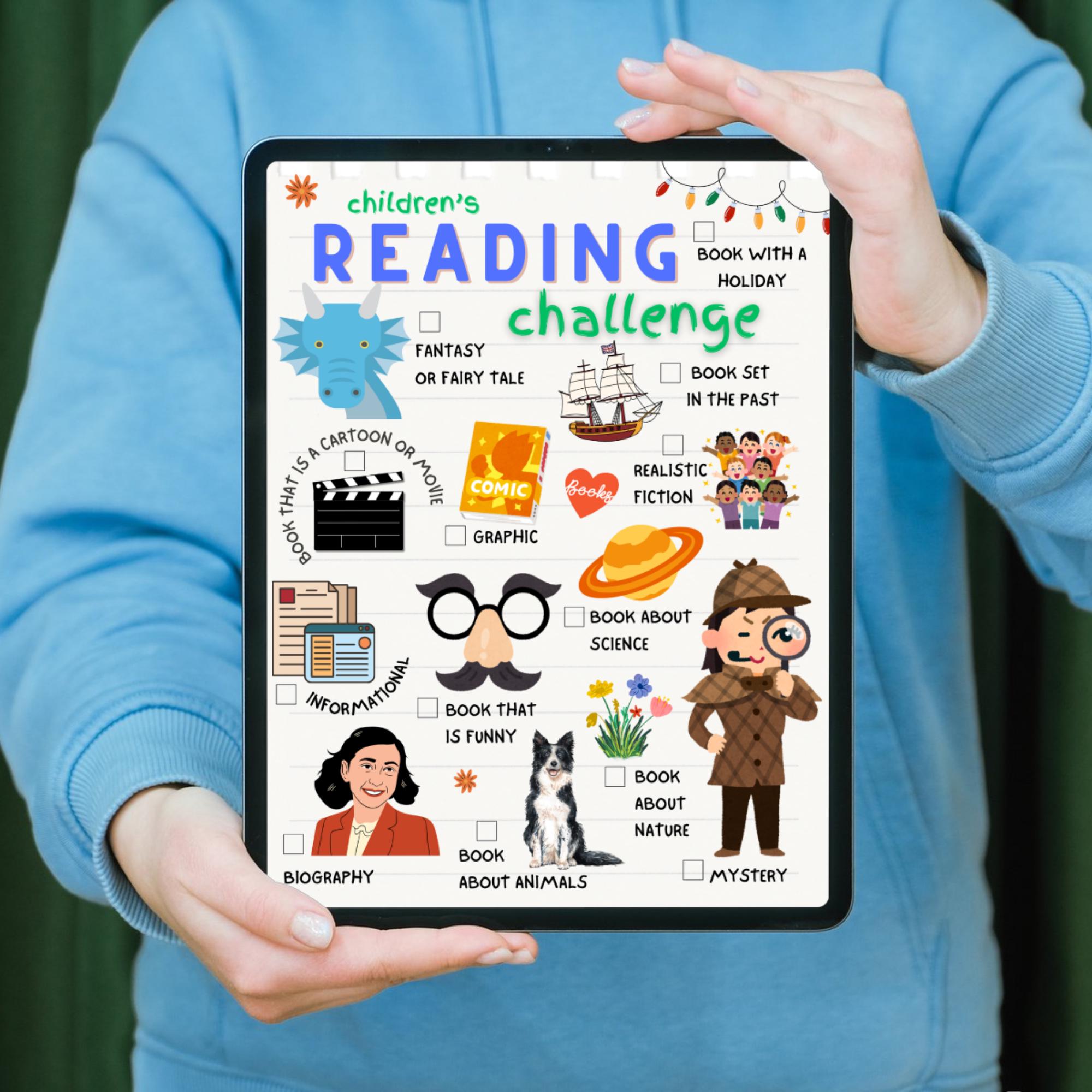 Classroom Reading Checklist Printable: Teacher Resource, Library ...