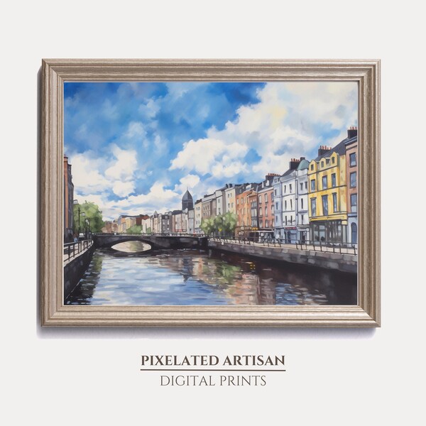 Dublin Painting Etsy