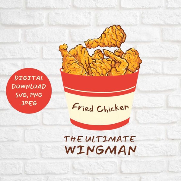 Chicken Wing Svg - Etsy