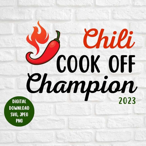 Cook off champion svg - Etsy México