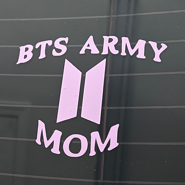 Bts Kpop Stickers Decal Car Etsy