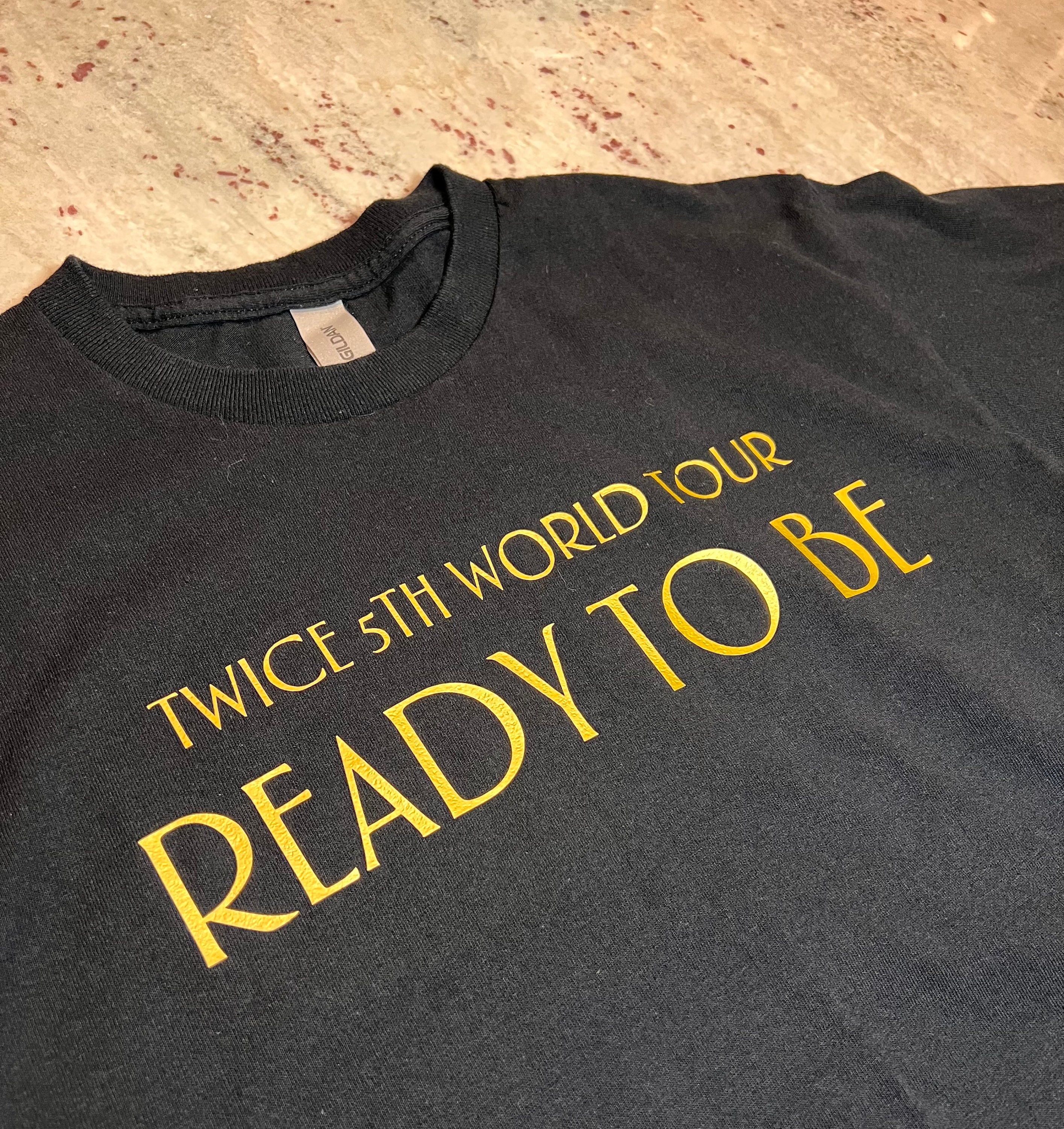 TWICE  READ TO BE Tシャツ 5TH WORLD TOUR