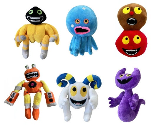 Wubbox Plush My Singing Monsters Monster Plush Weirdcore Plush