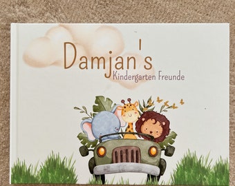 Personalisiertes Freundebuch für Kindergarten/ Kita Kinder