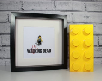 THE WALKING DEAD - Daryl Dixon - Framed custom Lego minifigure