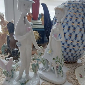 Rosenthal 2x porcelain figurine Raymond Peynet in love