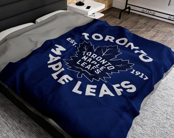 Toronto Maple Leafs Blanket, Maple Leafs Velveteen Light Blanket, Maple Leafs Throw Blankets, Maple Leafs Rug, Maple Leafs Fan Gift, NHL