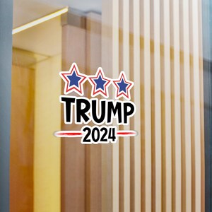 Trump 2024 stickers, Trump sticker, Donald Trump 2024 verkiezingscampagne sticker, Make America Great Again, 2024 verkiezing