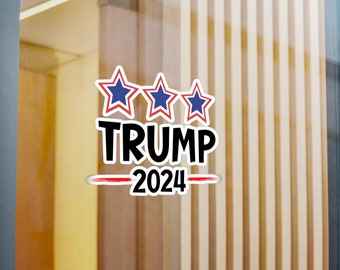 Trump 2024 Stickers, Trump Sticker, Donald Trump 2024 Election Campaign Sticker, Make America Great Again, 2024 Election