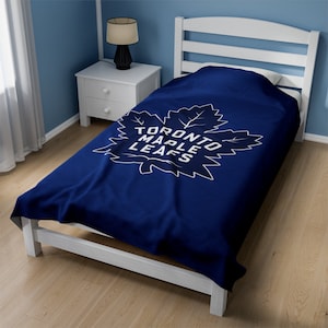 Toronto Maple Leafs Decke, Maple Leafs Leichte Samtdecke, Maple Leafs Decke, Maple Leafs Teppich, Maple Leafs Fan Geschenk, NHL