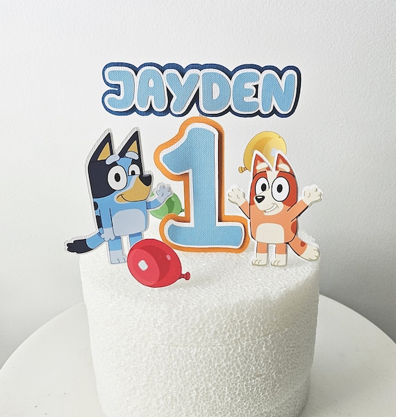 Bluey Bingo Family Kids Dogs Ct Cake Topper Centerpiece Birthday Party –  Cakecery