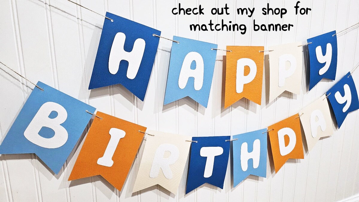 Bluey Cake Topper