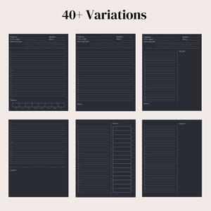 Coding/programming Template Digital Notebook, for Computer Science ...