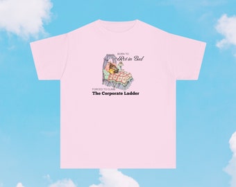 Born to Rot Baby Tee Y2K Corporate Girlie Core Kitsch Graphic T-shirt