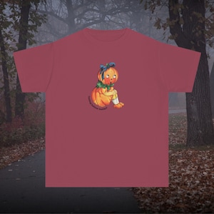 Feeling Hallow Pumpkin Baby Tee Vintage Halloween Graphic T-Shirt