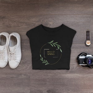 Hello spring T-Shirt, Spring T-Shirt, Spring Flower Shirt