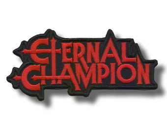 Eternal Champion Embroidered Patch Applique Iron on - Etsy