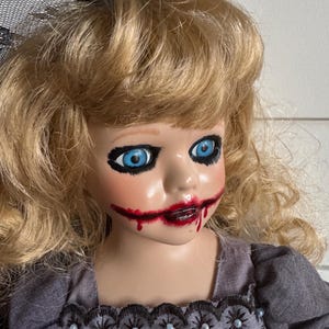Creepy doll 11” tall Halloween Indoor Decor