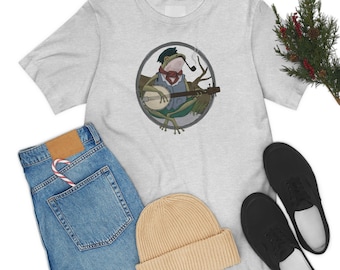 Banjo playing frog tee t-shirt
