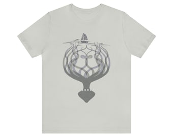 Kraken T shirt Illustration of Kraken sea creature animal t shirt aquatic shirt sea life shirt