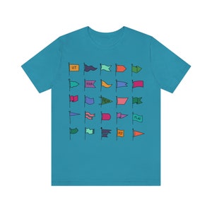 Let your freak flag fly t shirt, funny flags unique gift shirt for your wonderfully weird friends