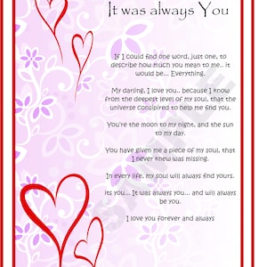 Sempre foi você amor Poema - DOWNLOAD DIGITAL