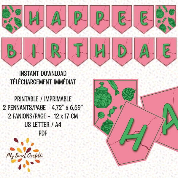 Happee Birthdae - Etsy
