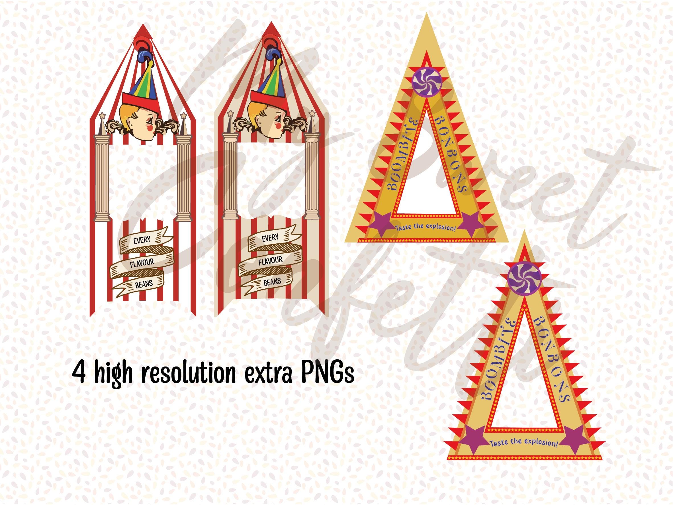 Magical Candy Labels | Printable Label | Digital File | Instructions ...