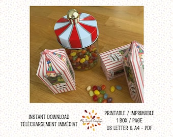 Surprise Beans All Flavor Beans Wizard Candy Box | Printable box | Digital file | Instructions included | Instant download