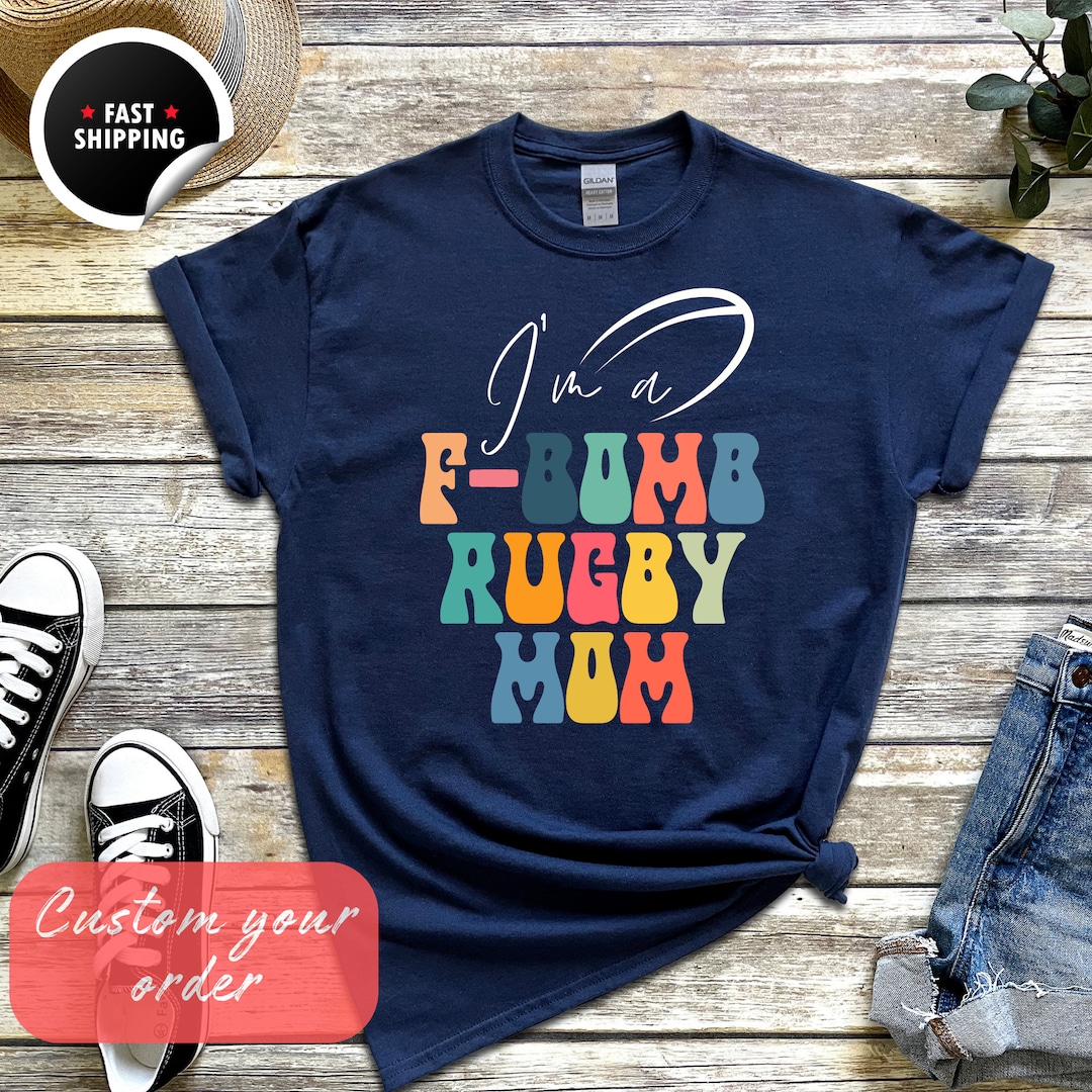 Rugby World Cup 2023 Mom Tshirt Rugby Shirt for Women Rugby Etsy