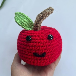 Crochet Apple Plushie