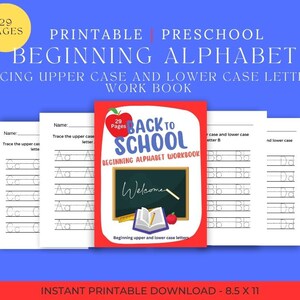 Vorschule, Arbeitsblatt zum Ausdrucken des Alphabets, Arbeitsblätter für die Vorschule, Arbeitsblätter für die Vorschule, Homeschool, Kindertagesstätten