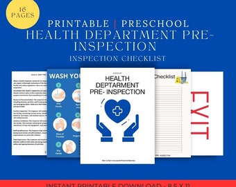就学前健康診断チェックリスト、コンプライアンスガイド（PDF）