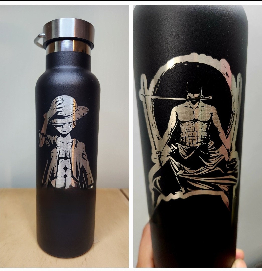 One Piece Art Print Water Bottle