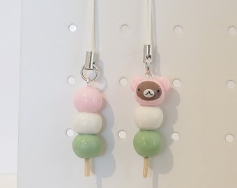Cute Dango Bear Phone Charm