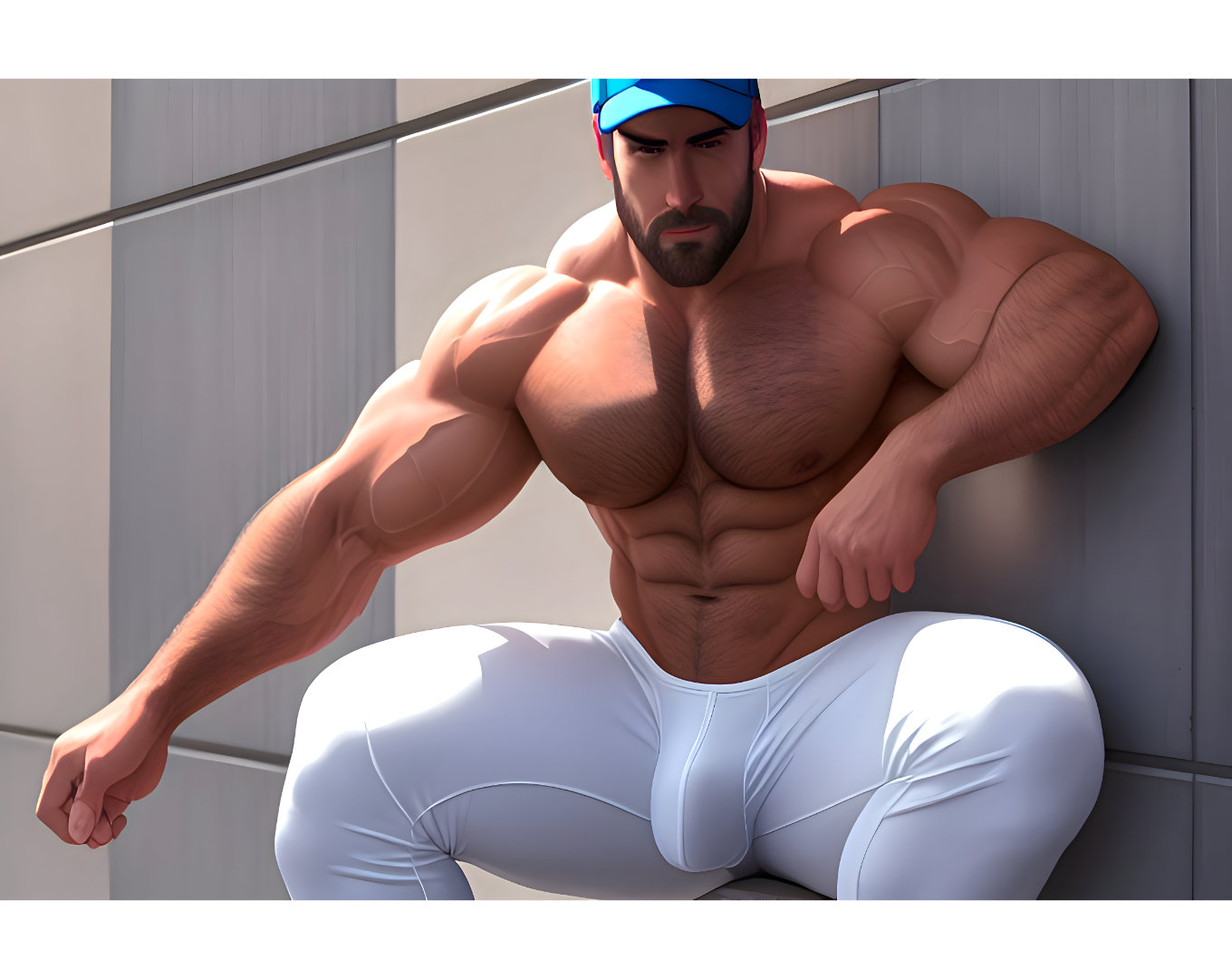 Muscular hairy - Etsy.de