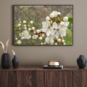 La primavera sta arrivando, albero di mele, arte murale, citazione incoraggiante, cartolina, carta da parati, speranza, tendenza, download digitali, stampe JPG, fede, ispirazione