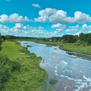River baltici wallart citazione incoraggiante cartolina carta da parati speranza tendenza download digitali stampe Dio fede ispirazione JPG