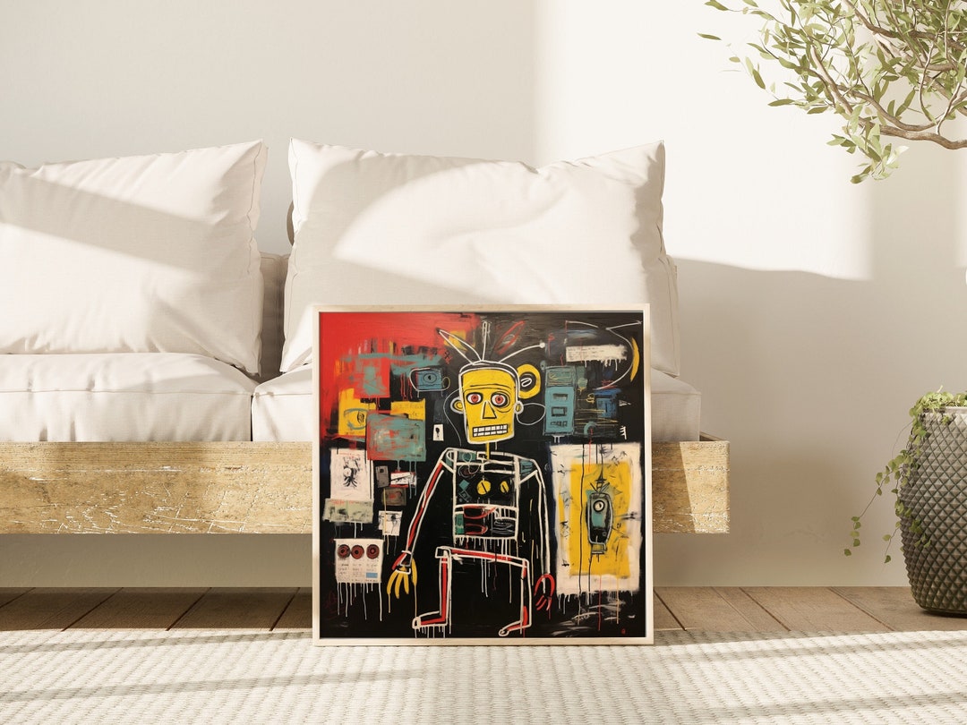 Neoexpressionism Poster Graffiti Street Art Urban Art Etsy