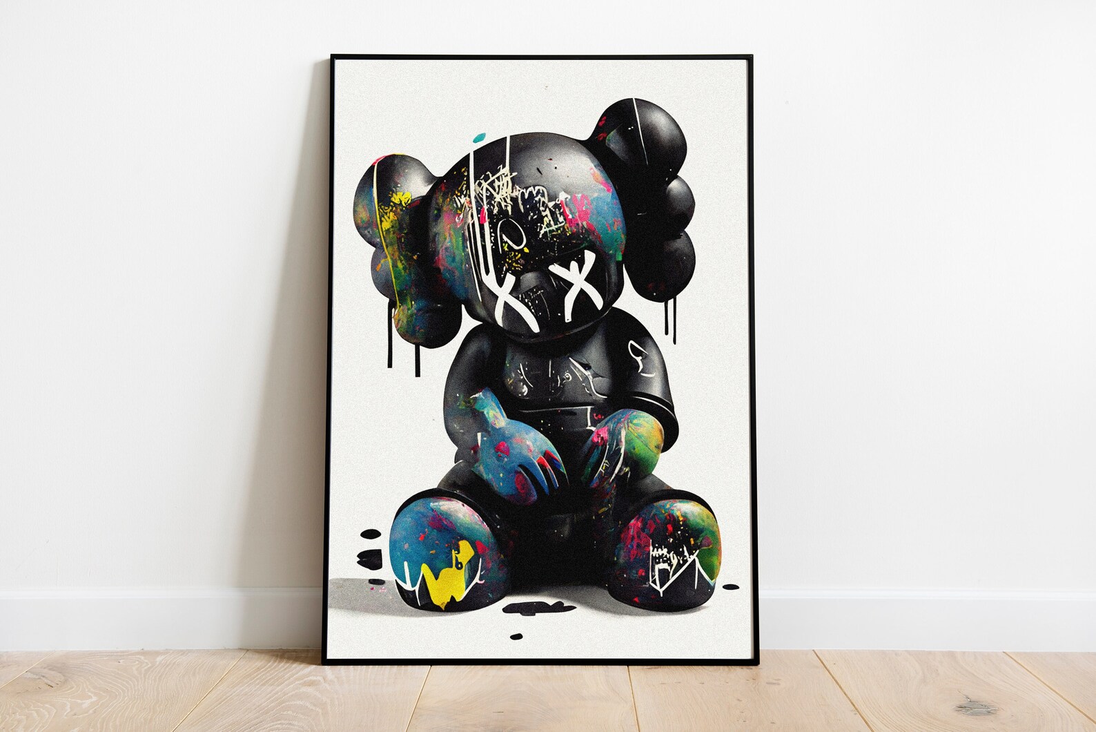 Kaws Poster Kaws Posters Kaws Kaws Art Kaws Wall Art Kaws Etsy