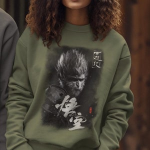 Wukong Game Sweatshirt: Journey to the West, Monkey King Tee