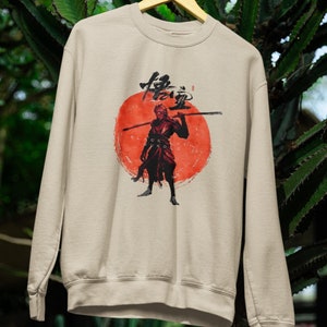 Wukong Game Sweatshirt: Chinese Mythology Monkey King Tee