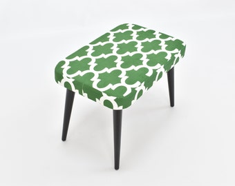 Modern Stool - Upholstered Stool - Take A Seat - Rectangle Stool- Footstool - Coffee End Table - Chairs and Ottomans - Bench - Handmade