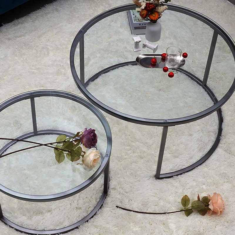 Glass Coffee Table - Etsy