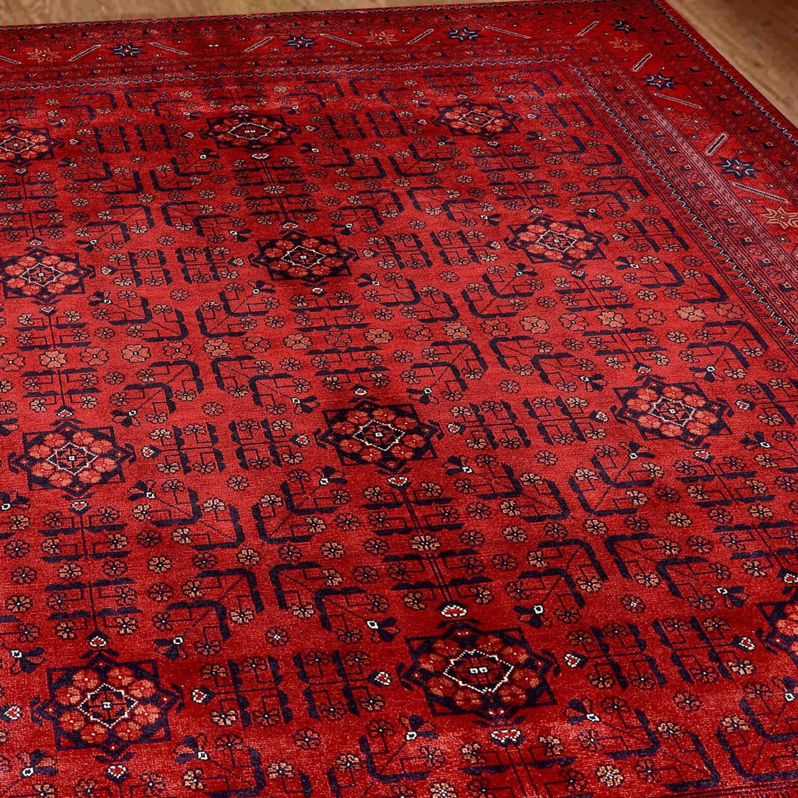 Red Oriental Rug Stunning Afghan Rug 4x6 5x8 69 Area Rug Bedroom Rug