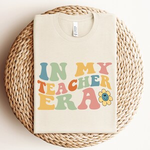 In My Teacher Era SVG, In My Teacher Era PNG, Teacher Svg, Retro Teacher Svg, Funny Teacher Shirt SVG, Trendy Teacher Shirt, Digital File