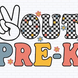 Peace Out Pre-K PNG、学校の最終日、Pre-K 卒業、昇華デザインのダウンロード