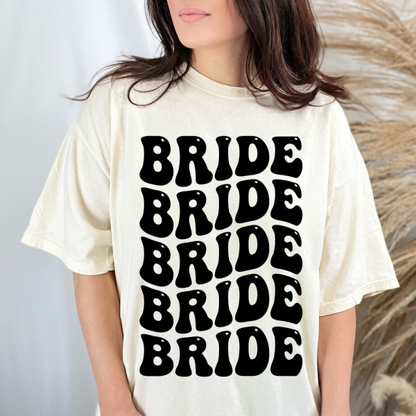 Retro Bride Shirt Svg Png, Bridal Party Png, Groovy Bachelorette Theme Party Svg, Future Mrs svg, Aesthetic Trendy Svg, Boho Bride Shirt Png