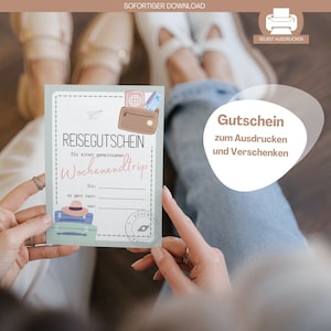 Voucher cadeau om af te drukken voucher weekendje weg voor vriendin cadeau last minute vrouw voucher reis met vriendin uitnodiging reis