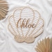 Rattan Sea Shell Nursery Wall Decor, Boho Nursery Decor, Rattan Wall ...